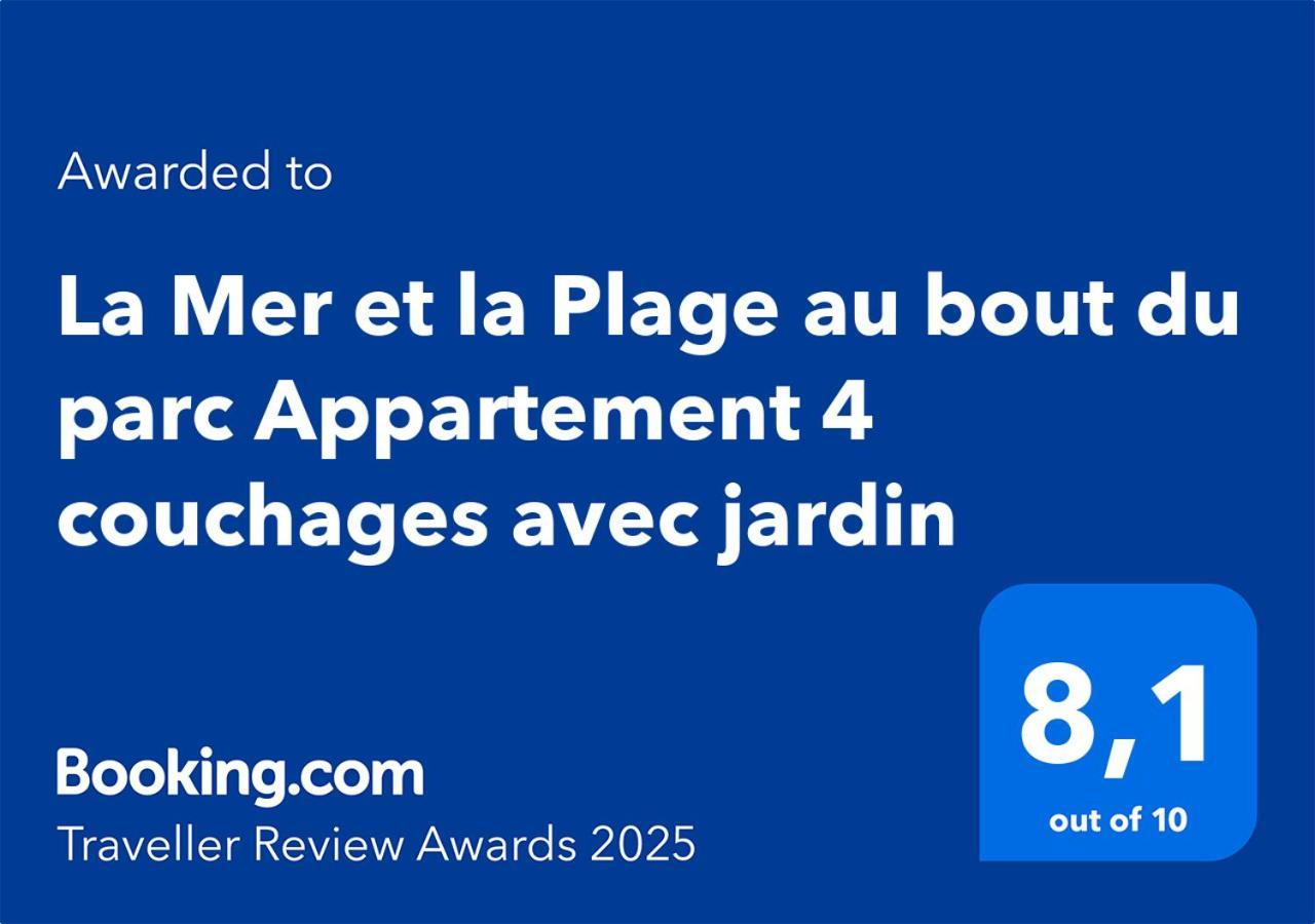 La Mer Et La Plage Au Bout Du Parc Appartement 4 Couchages Avec Jardin لا غراند موت المظهر الخارجي الصورة